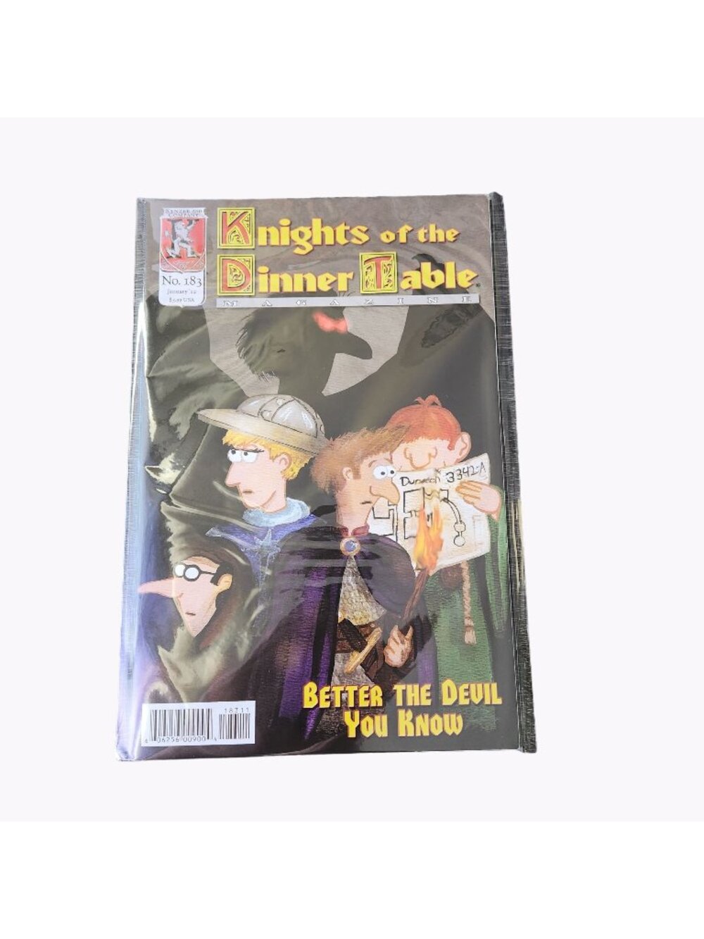 Knights Of The Dinner Table #183 Comic Book Collector Bagged Boarded